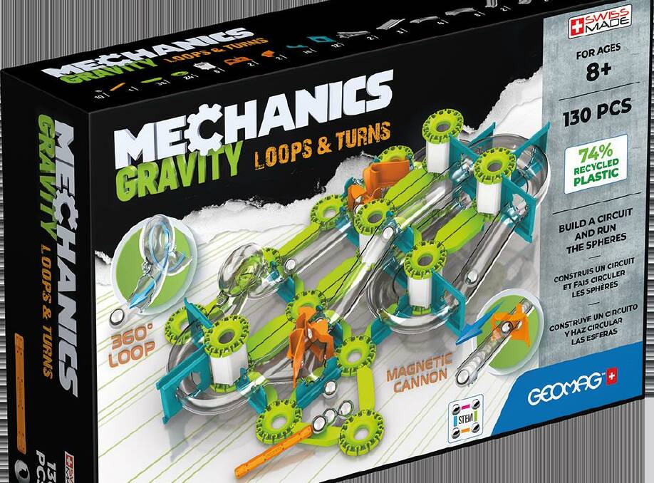 The Mechanics Gravity Loops & Turns from Geomag. Picture supplied