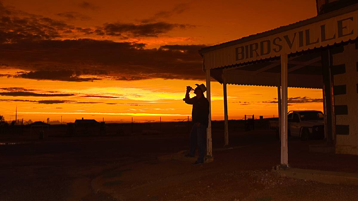 The Birdsville Pub, an icon of the Australian outback. Photo: Danielle Lancaster