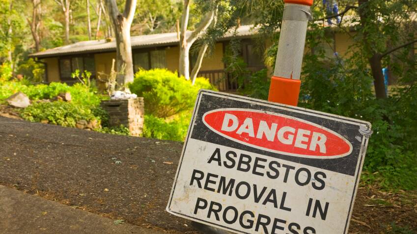 Do not attempt asbestos removal. Leave it to the expert. Picture supplied