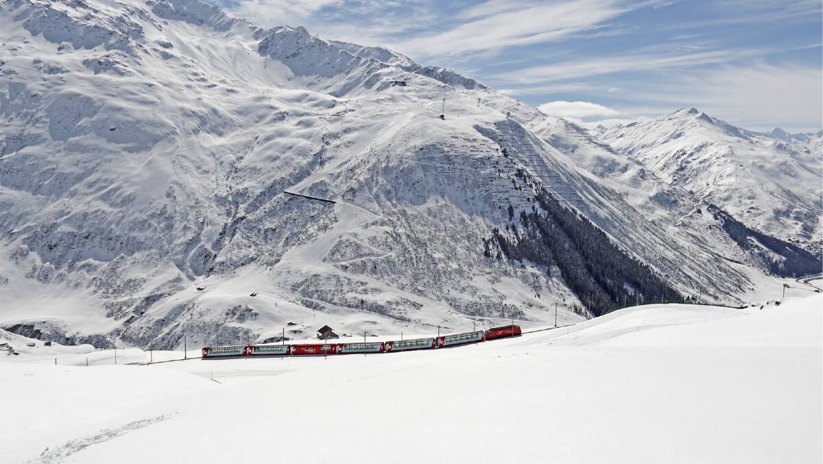 Take a ride on Switzerland’s Glacier Express.