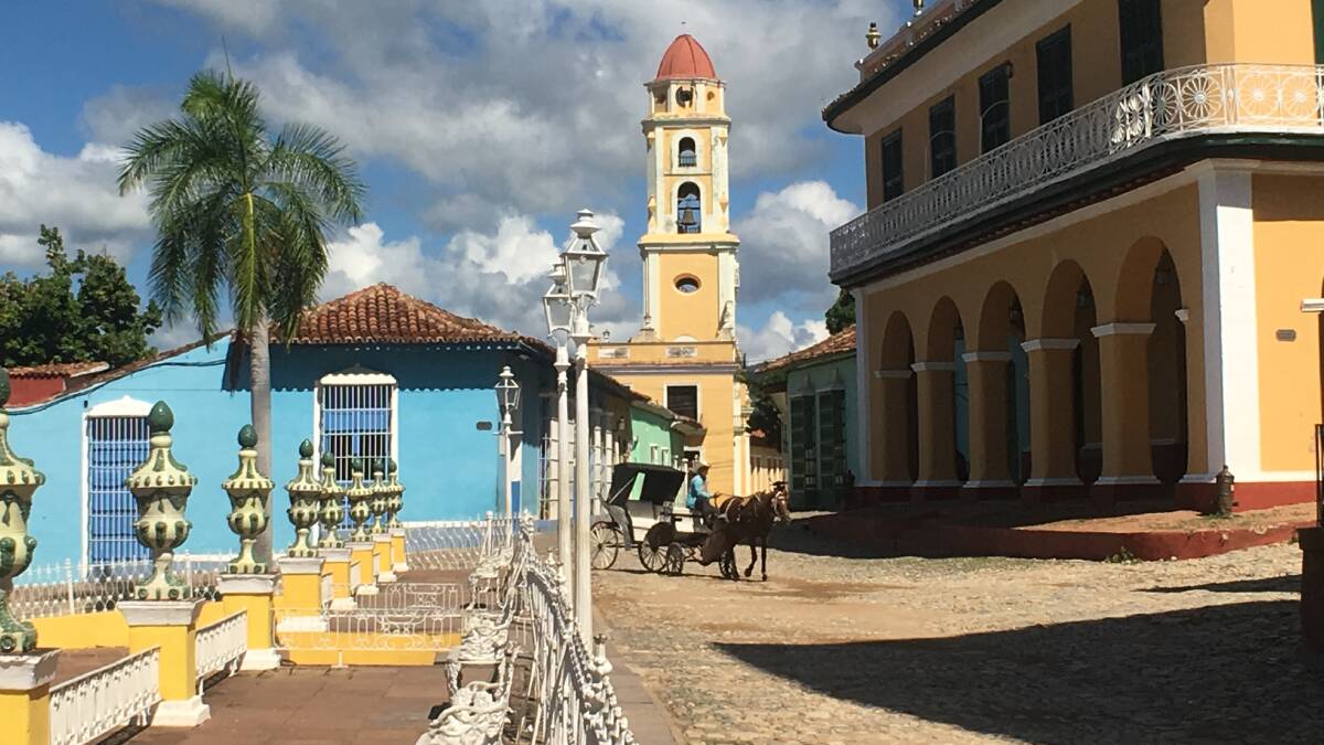 SEALED IN ASPIC: In Trinidad, often described as Cuba's most beautiful city, time seems to have stopped in the 1950s.