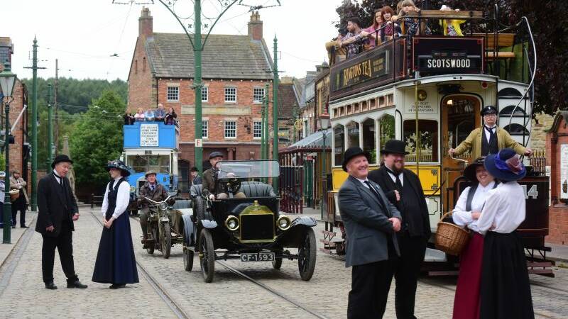 BACK IN TIME: The Beamish Open Air Museum was used as a backdrop to the Downton Abbey movie.