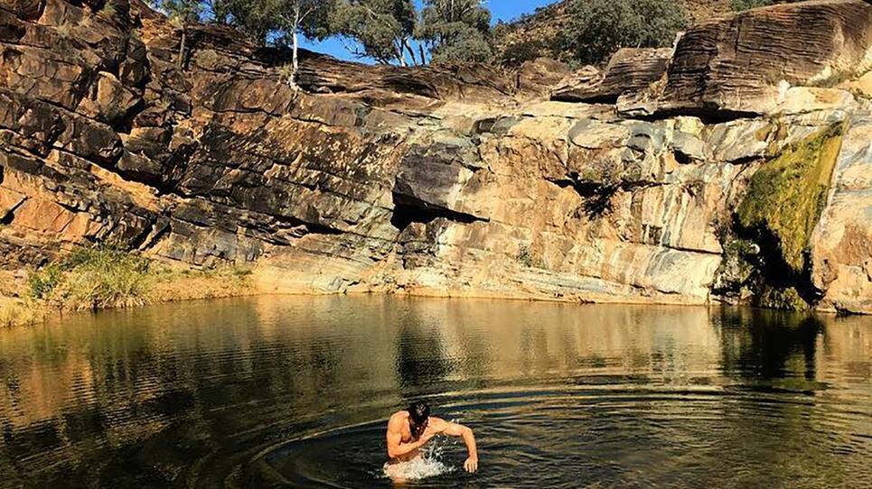 Cool down at Blinman Pools in the Flinders Ranges.