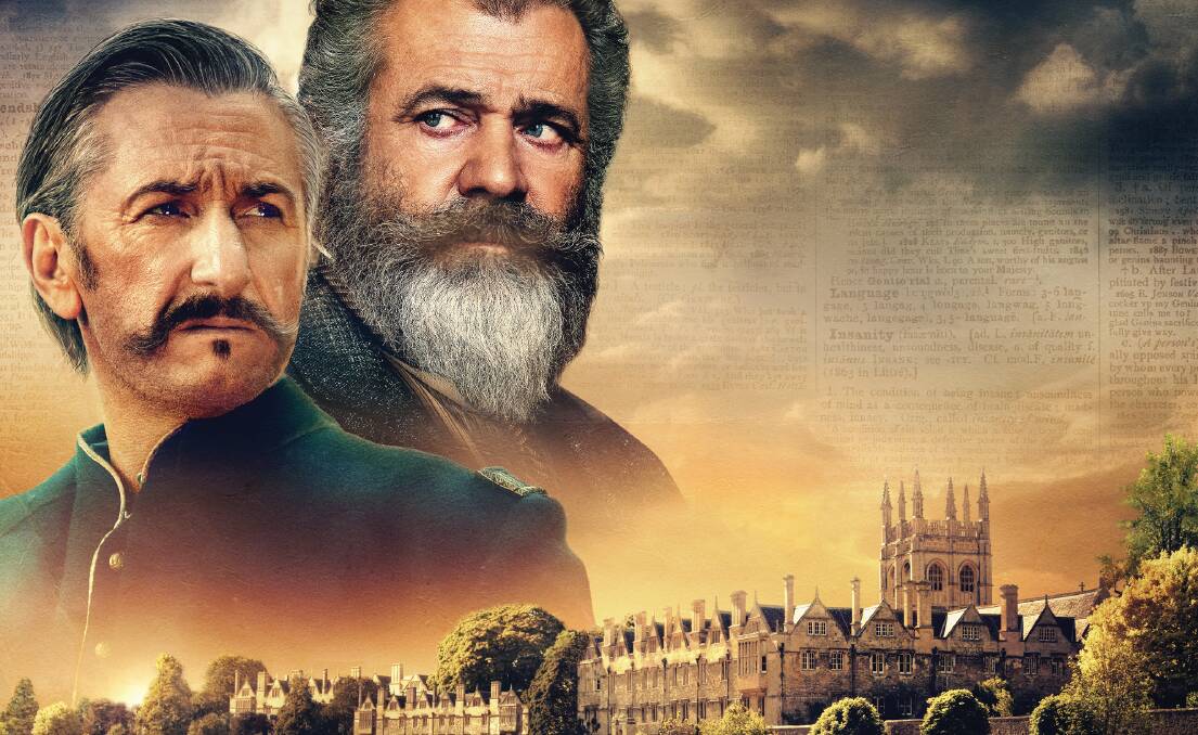 Mel Gibson and Sean Penn star in The Professor and The Madman.
