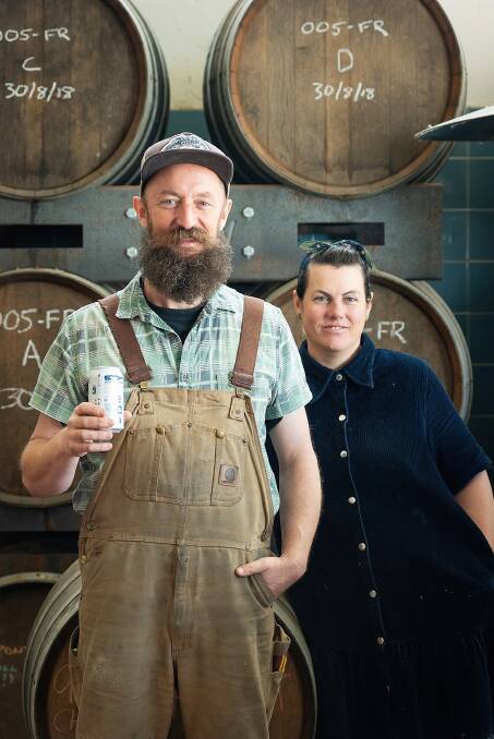Chris and Gab Moore are wooing beer lovers with their hand-crafted artisanal beers brewed in Orbost, East Gippsland.