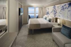 Norwegian Cruise Line's spacious solo balcony stateroom. Picture supplied