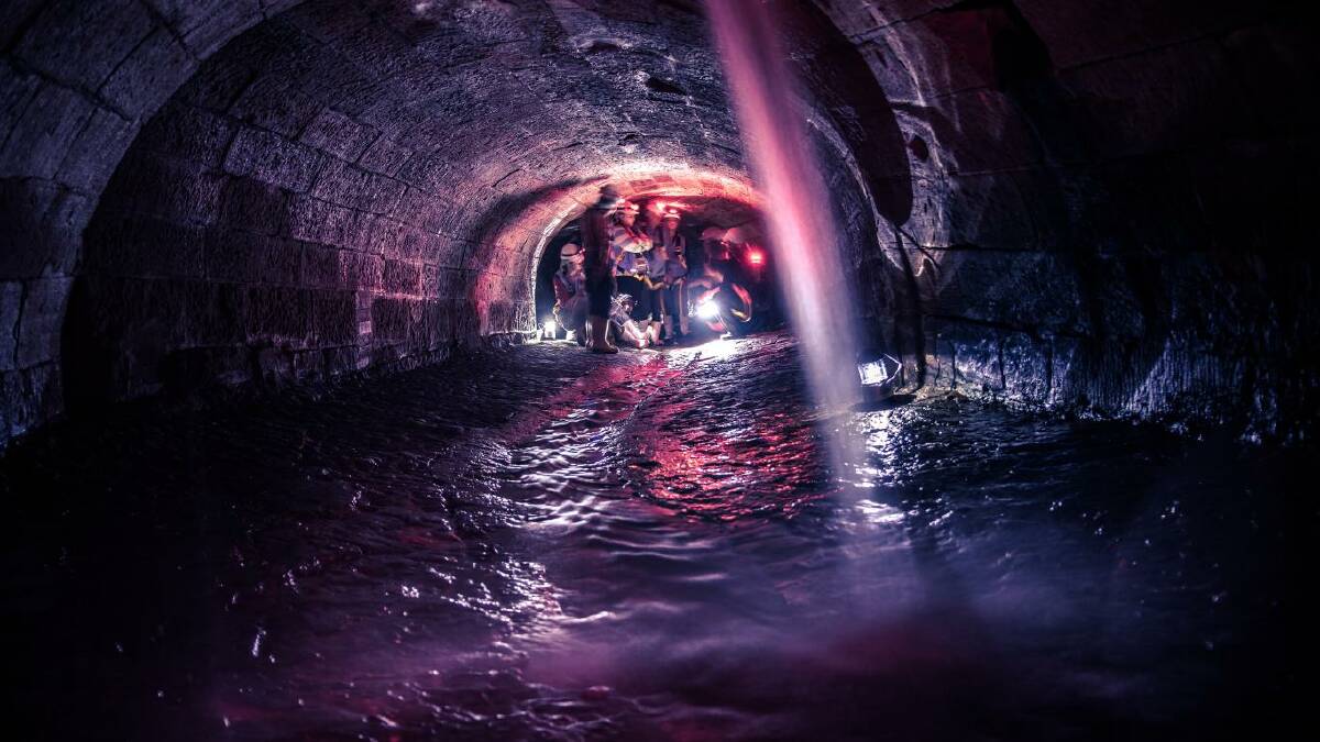 Head underground to explore The Tank Stream.