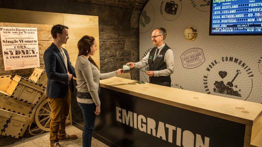 A visit to Epic Ireland in Dublin is a must.