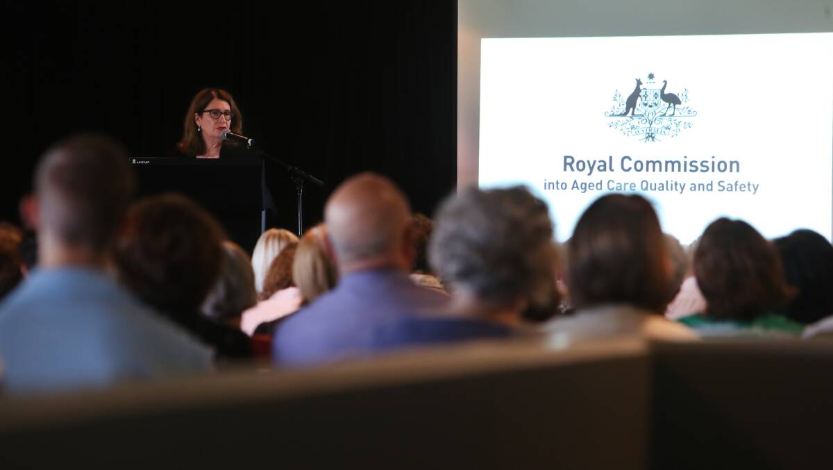 Royal Commissioner Lynelle Briggs will hear from South Australians about the future of aged care. Photo: Sylvia Liber.