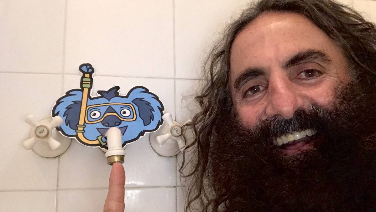 H2O HERO: Costa Georgiadis wants us to be mindful of how many times we touch our taps.