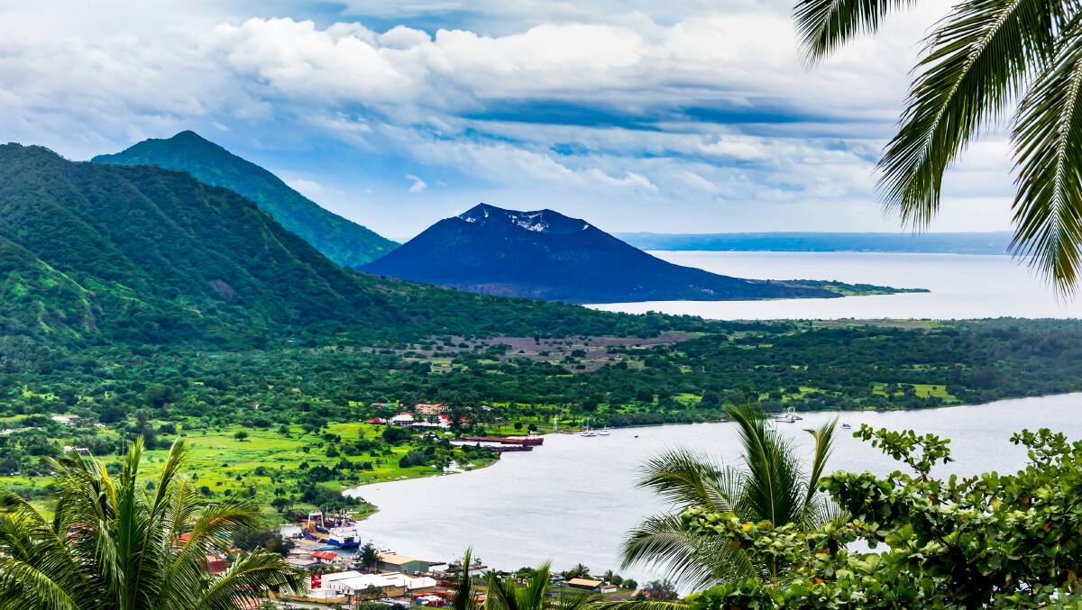 The picturesque Rabaul is home to absolutely breath-taking scenery. 