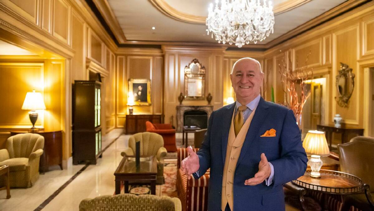 LET THE MAGIC BEGIN – Gentleman’s Magician Bruce Glen at the Sir Stamford Hotel in Sydney’s Circular Quay.