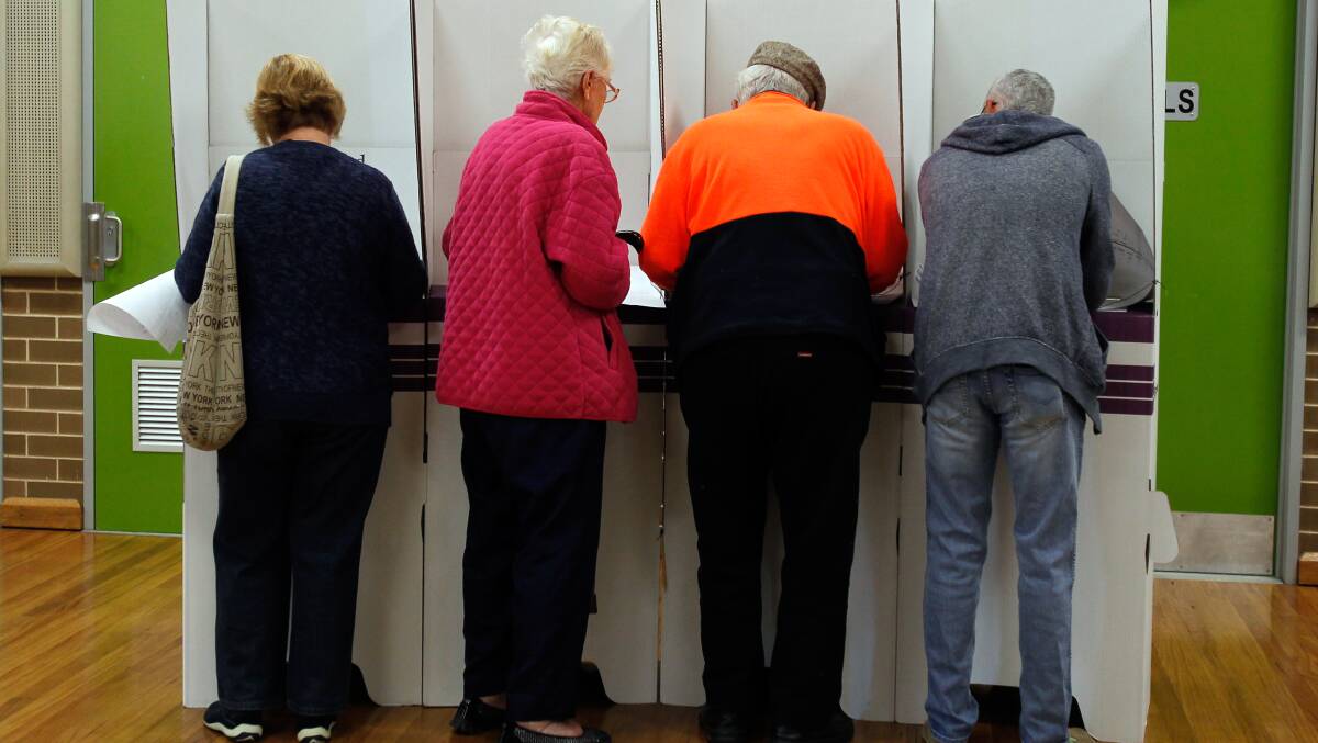 BOOMER POWER: More than seven million older Australians are enrolled to vote in the 2019 federal election. Photo: Sylvia Liber