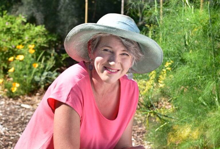 HAVE A CHAT IN THE PATCH: Gardening Australia's Sophie Thomson says the garden is a great place to get to know your neighbours.