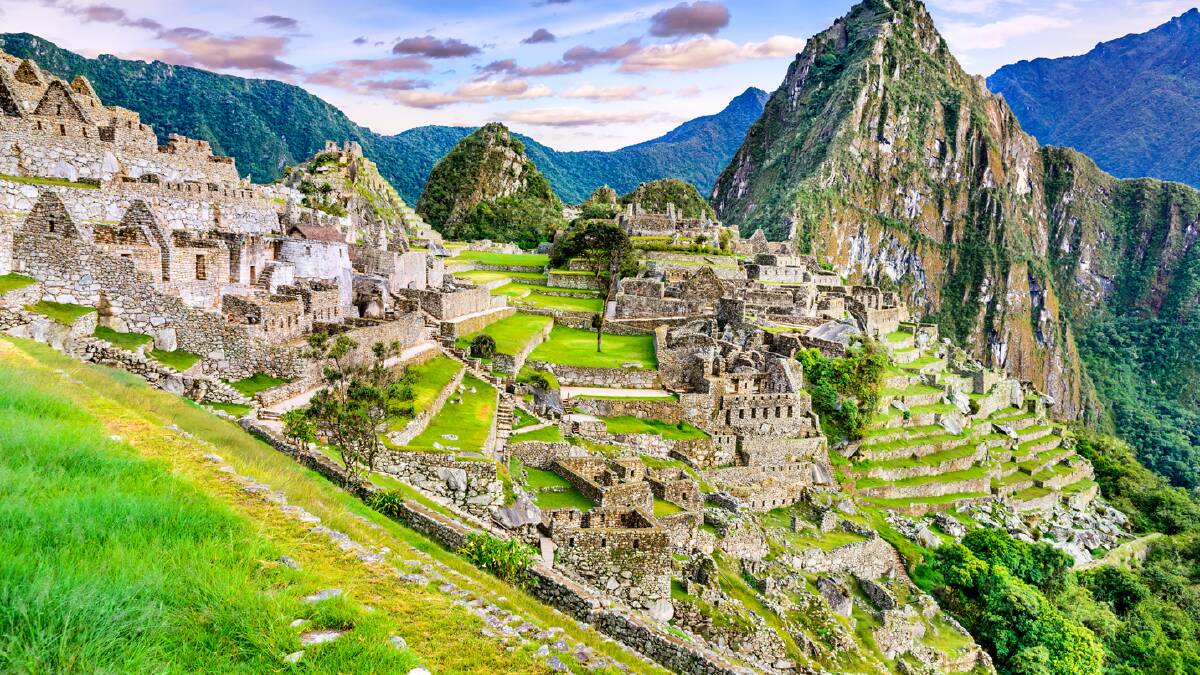 Marvel at the lost city of Machu Picchu.