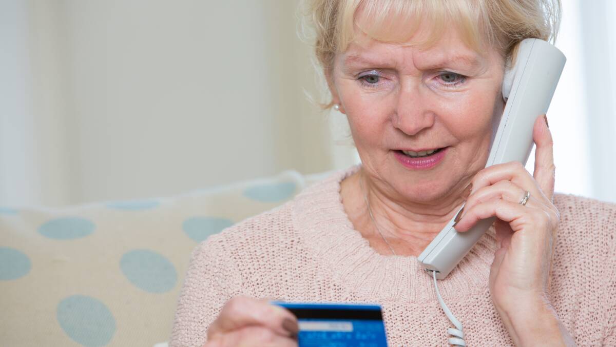 Beware: Scammers used automated phone calls to target people late in 2018. Photo: Shutterstock.
