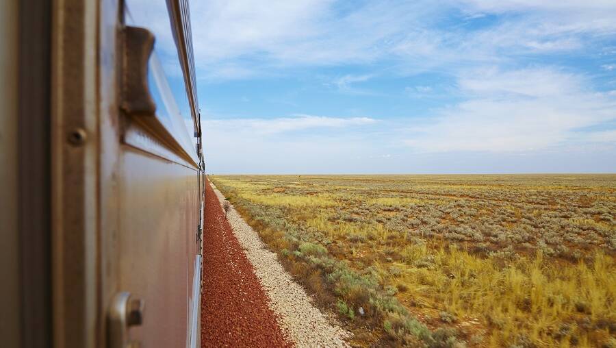 The Indian Pacific.