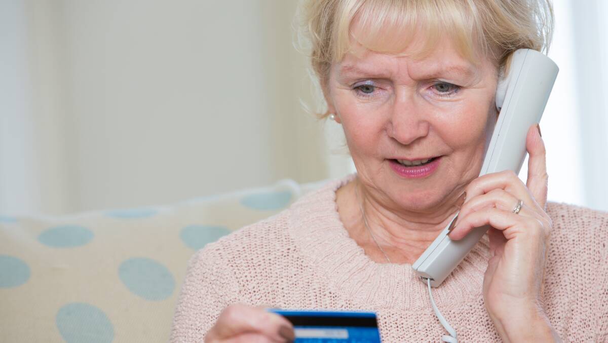 Police are urging people to be wary giving out personal or financial details over the phone. Photo: Shutterstock.