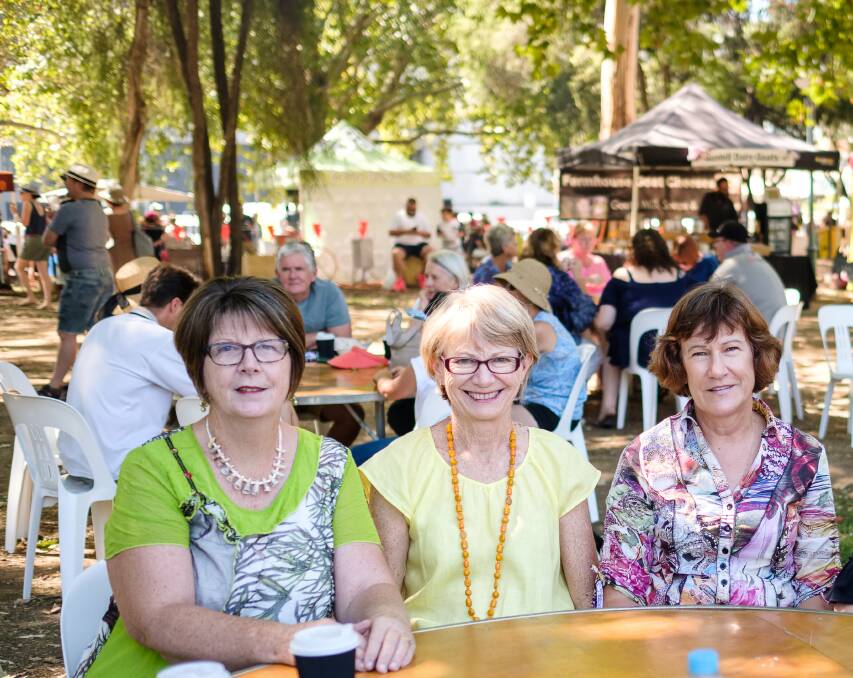 SIT BACK AND SNACK: Catch up with friends or make new ones over fine food and coffee at the Tamworth Taste Festival.