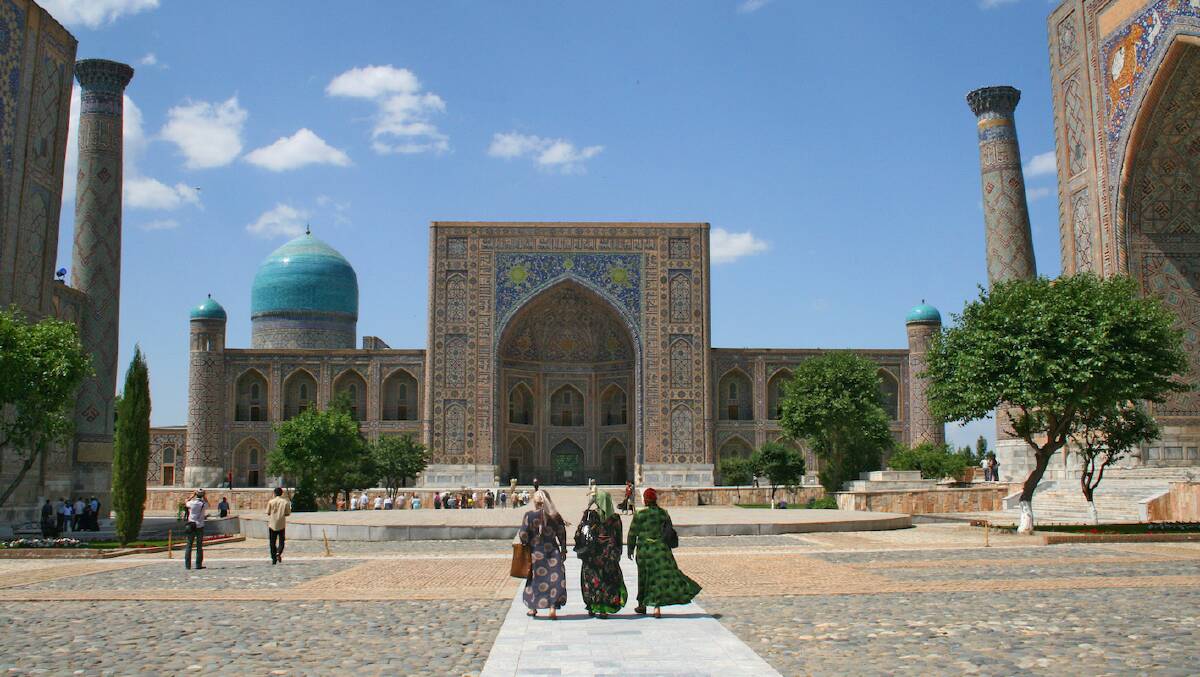 See Uzbekistan without the hordes.