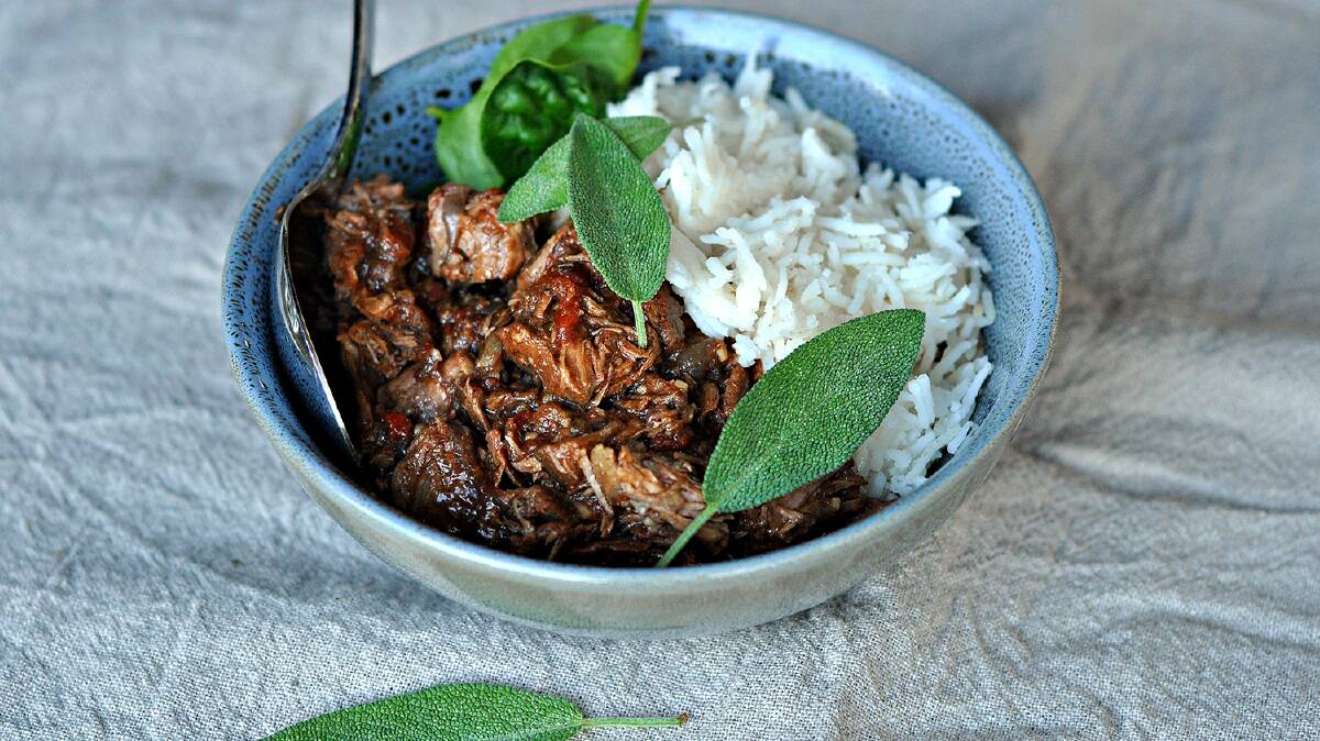 COMFORT: This slow cooked spiced beef is delicious and nutritious. 