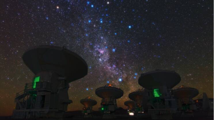 STELLAR: See the night sky virtually at the ALMA observatory Chile.
