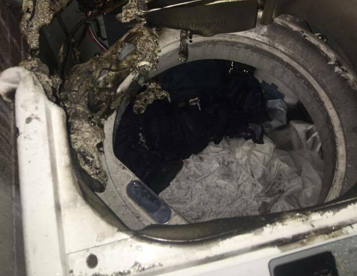 HAZARDOUS: Samsung recalled several washing machine models after faulty products caused fires.