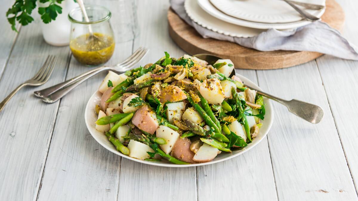 Try spring asparagus in this fresh salad.