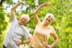 How does exercise help people with Alzheimer's disease?