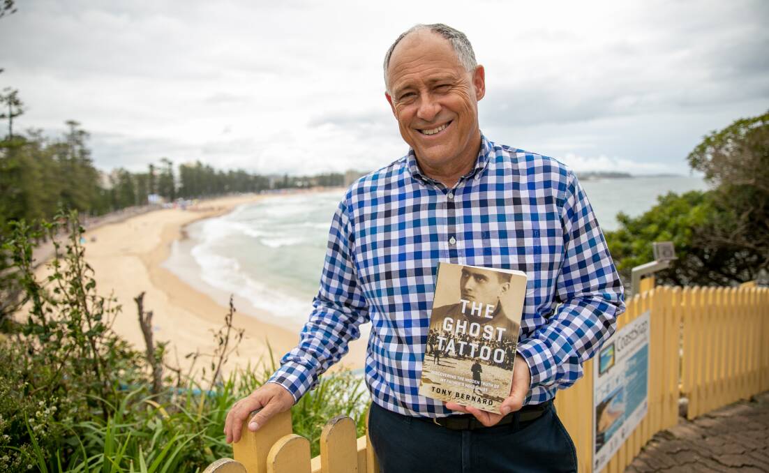 Tony Bernard, pictured near his Manly home. Picture and cover image: Geoff Jones
