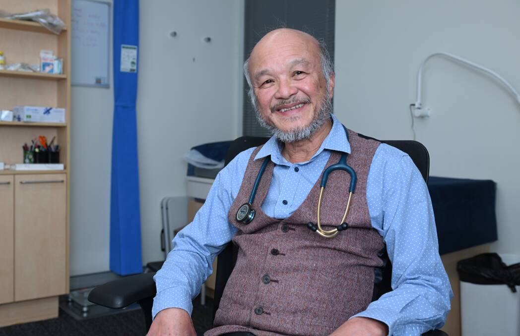 Dr James Choong is retiring after 35 years as a doctor, but he will continue his work in medicine as a locum GP in regional Victoria. Picture by Kate Healy