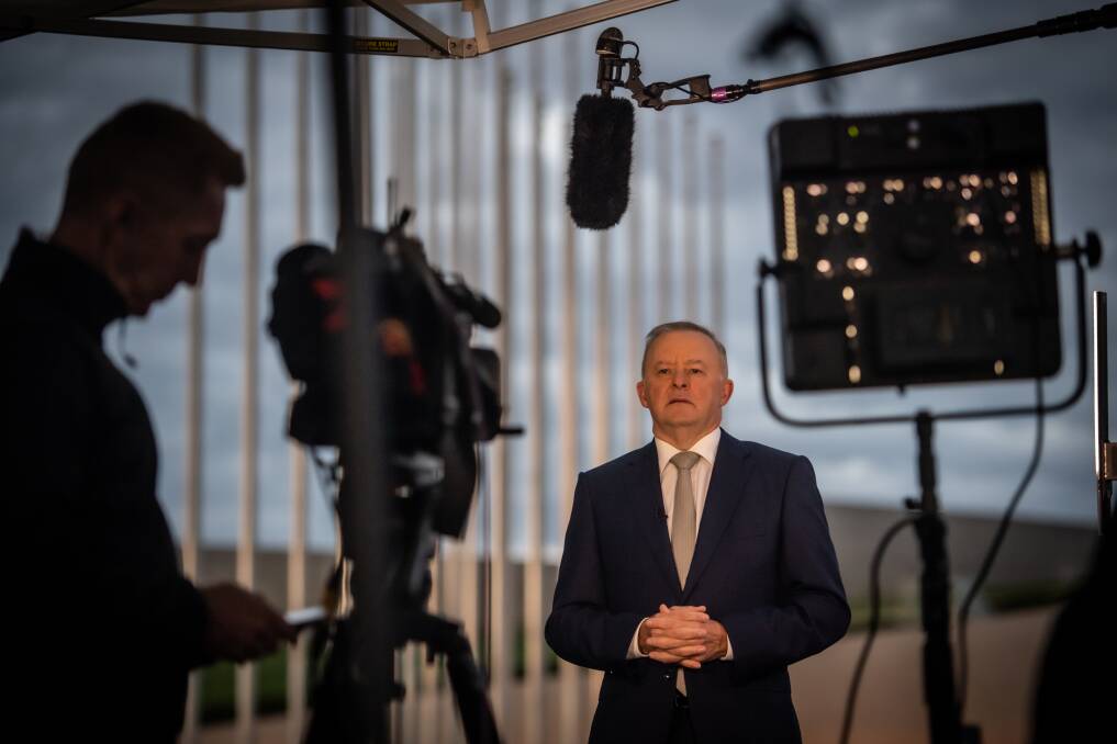 Opposition Leader Anthony Albanese will focus on innovation in his budget reply. Picture: Karleen Minney