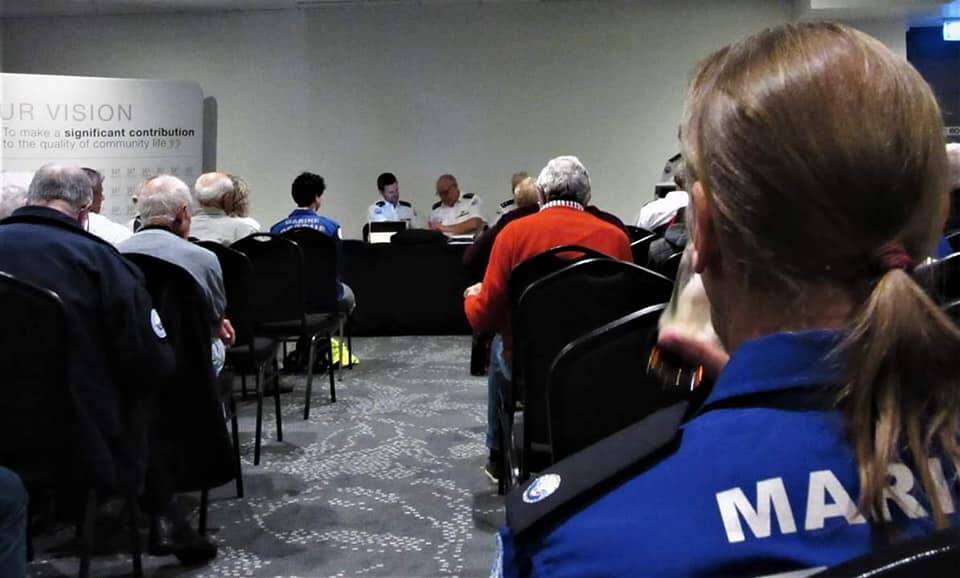 Gathering of rescuers: The AGM held at Westport Club on June 26. Photo: Supplied.