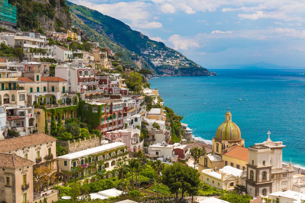 Amalfi Coast on Italy's breathtaking coastline.