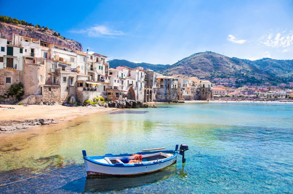 Mediterranean gem Cefalu, Sicily.