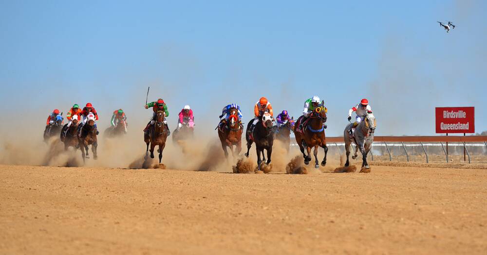 Outback excitement to rival the Melbourne Cup.
