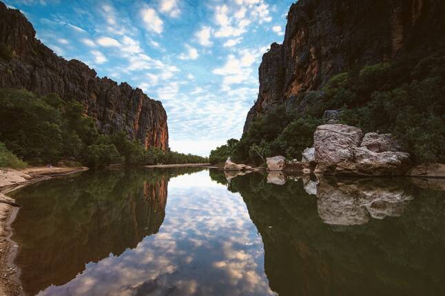 INCREASINGLY ACCESSIBLE – Windjana Gorge National Park, off Gibb River Road.