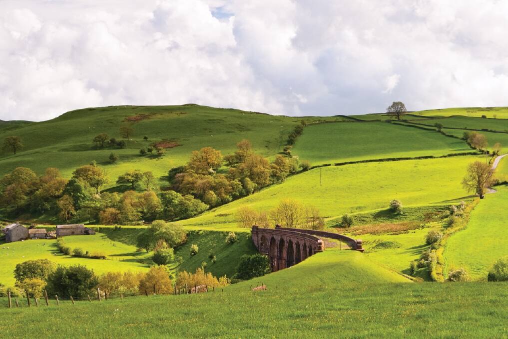 Britain's beautiful scenery is best seen by train.