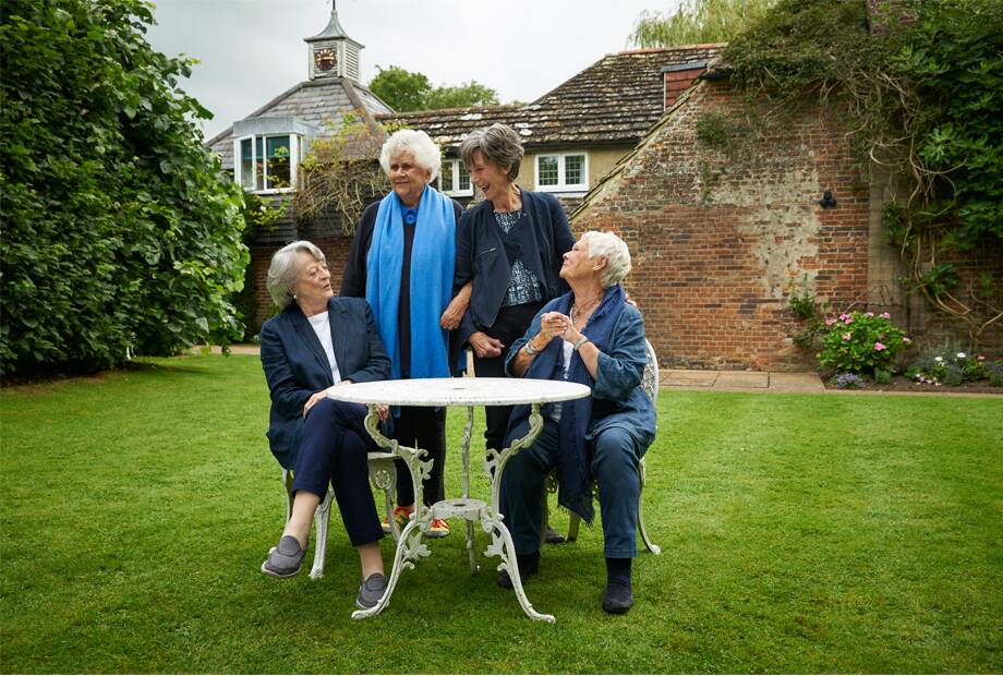 Sit down for a cuppa with Dame Eileen Atkins, Dame Judi Dench, Dame Joan Plowright and Dame Maggie Smith.