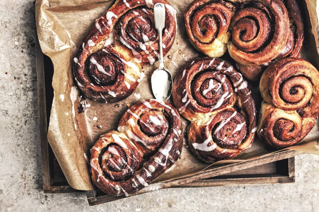 Aimee Twigger's Cinnamon Danish pastry swirls