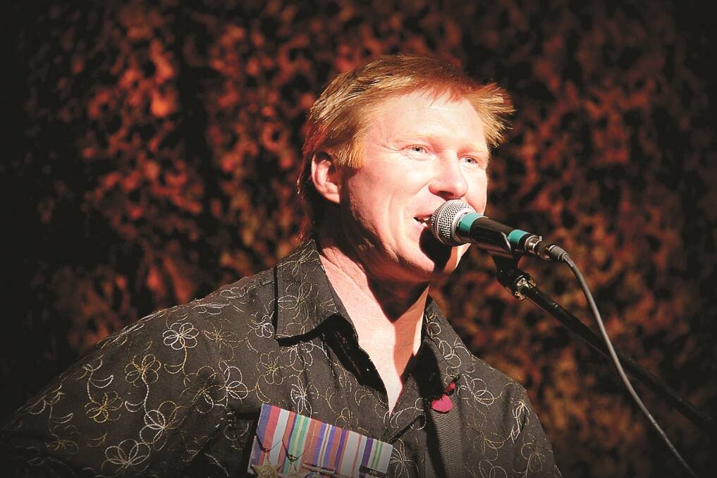 BARD ACT TO FOLLOW – Darren Coggan will perform his poem ANZACS at the Banjo Paterson Australian Poetry Festival.