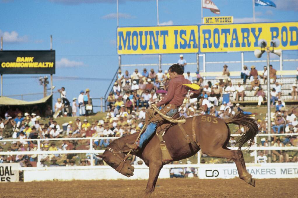 The Mount Isa Mines Rotary Rodeo is on again. Photo: Tourism and Events Queensland
