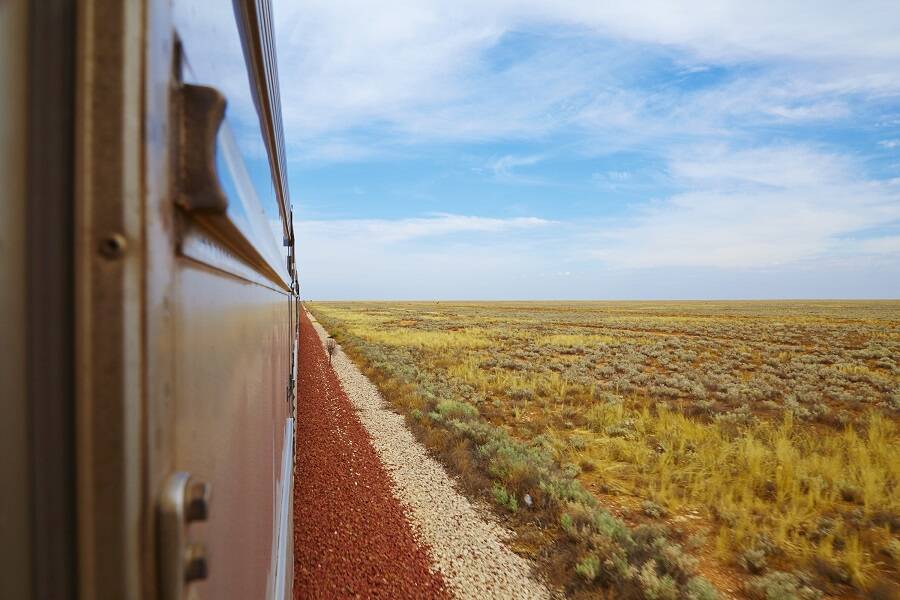 Travel aboard the Indian Pacific.