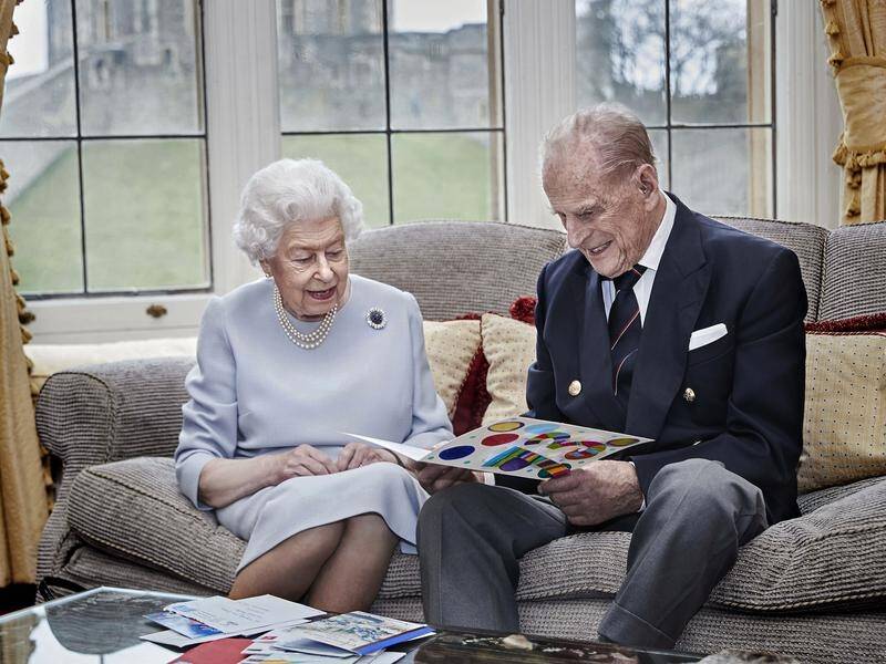 Buckingham Palace released a photo of Queen Elizabeth and Prince Philip on their 73rd anniversary.