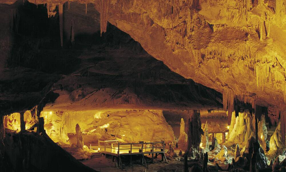 SUBTERRANEAN CATHEDRAL   –  Abercrombie Caves’  marvellous acoustic properties  make it the perfect place to enjoy fine music.