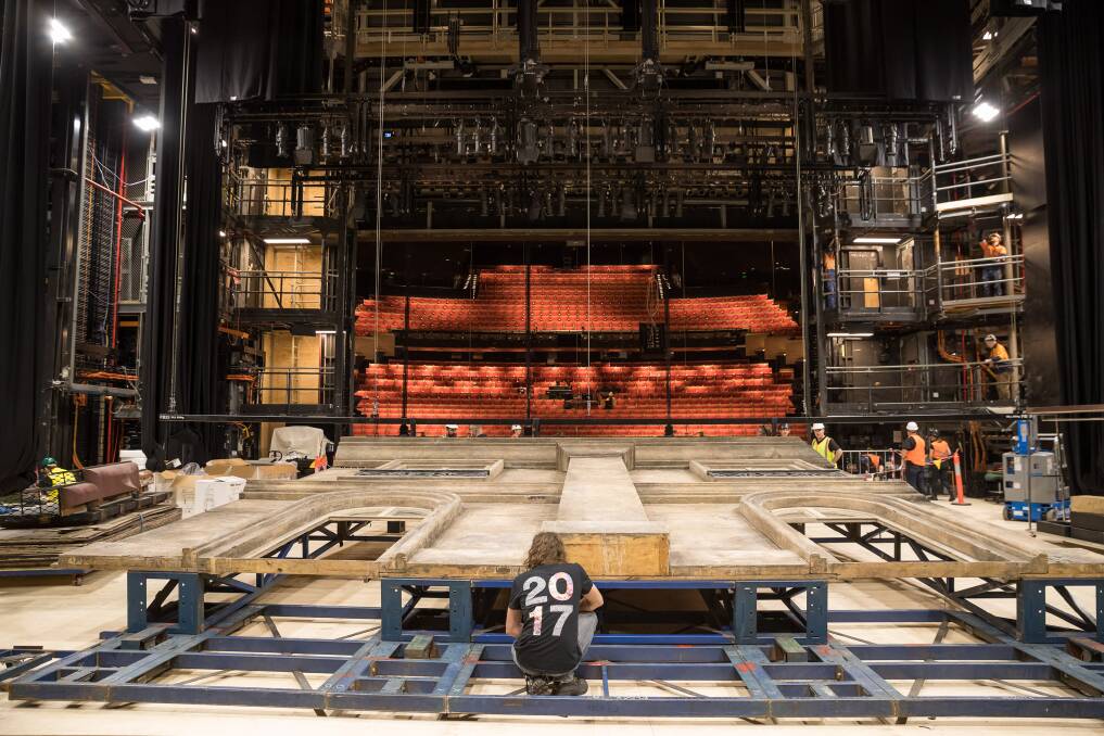 SCENE CHANGE - The Joan Sutherland Theatre at the Sydney Opera House has been closed since May for renovations. Photo: Daniel Boud