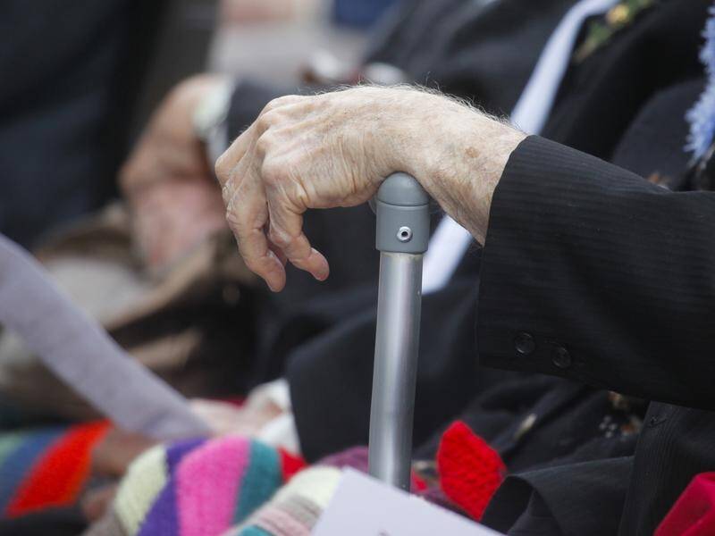 A levy or tax to fund the aged care system has been ruled out by the federal government. (Lukas Coch/AAP PHOTOS)