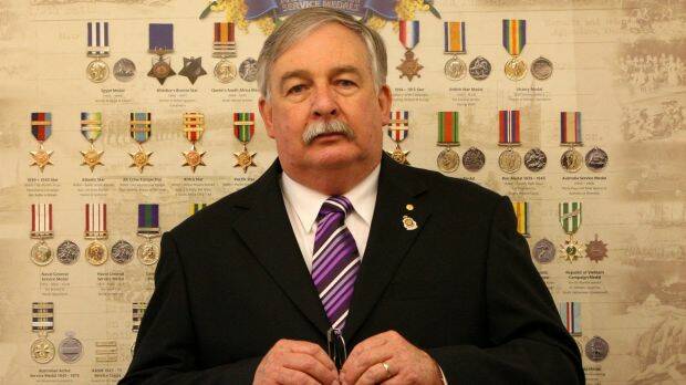 Former NSW RSL president Don Rowe admitted using his RSL credit card for day-to-day living expenses.  Photo: Peter Rae