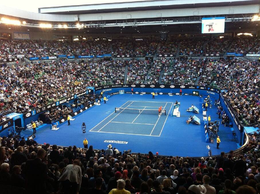 Melbourne will have tennis fever in January.