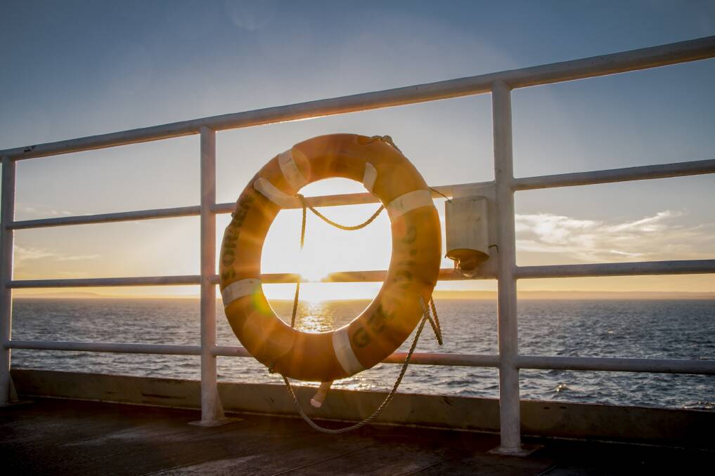 Enjoy a sunset ferry cruise.